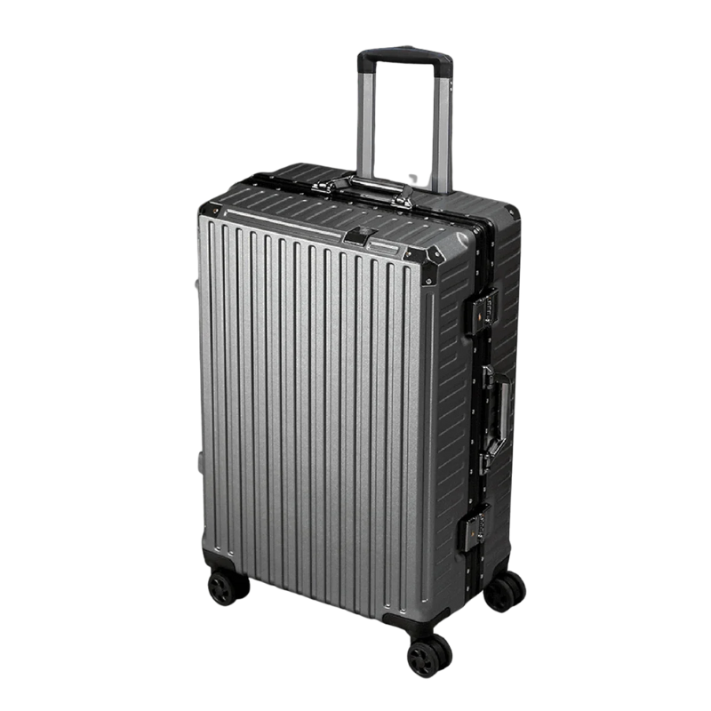 Travel Trolley Luggage (Dark Gray)
