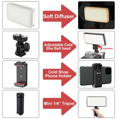 Camera Light with LED Dimmable