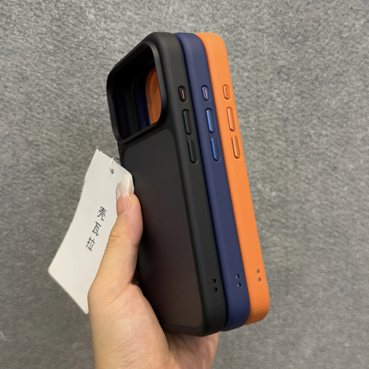 iPhone Orange Matte Case