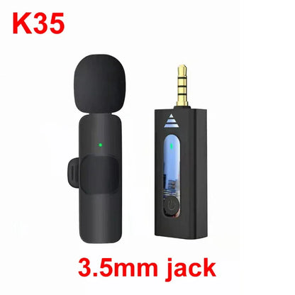 Microphone with Wireless Lavalier for Travel