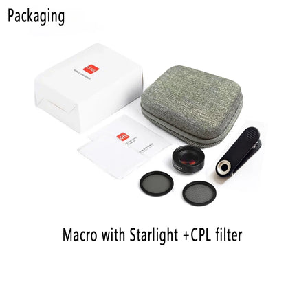 Phone Macro Lens Kit (Macro with CPL Star)