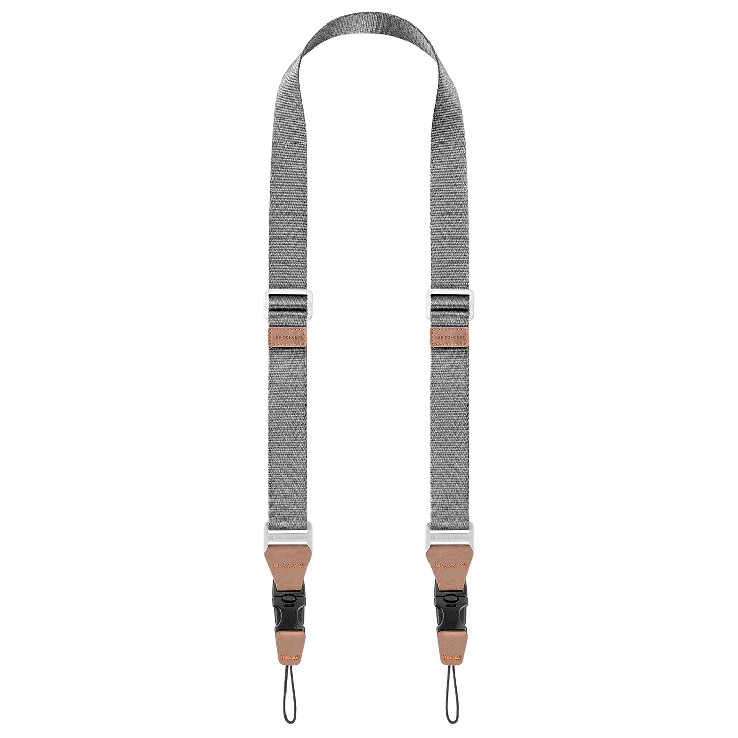 Adjustable Camera Strap (Light Gray)