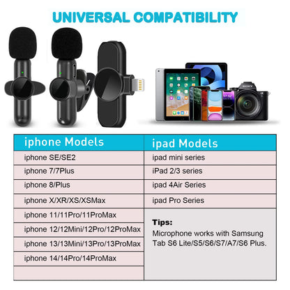 Wireless Microphone with Noise Cancelling