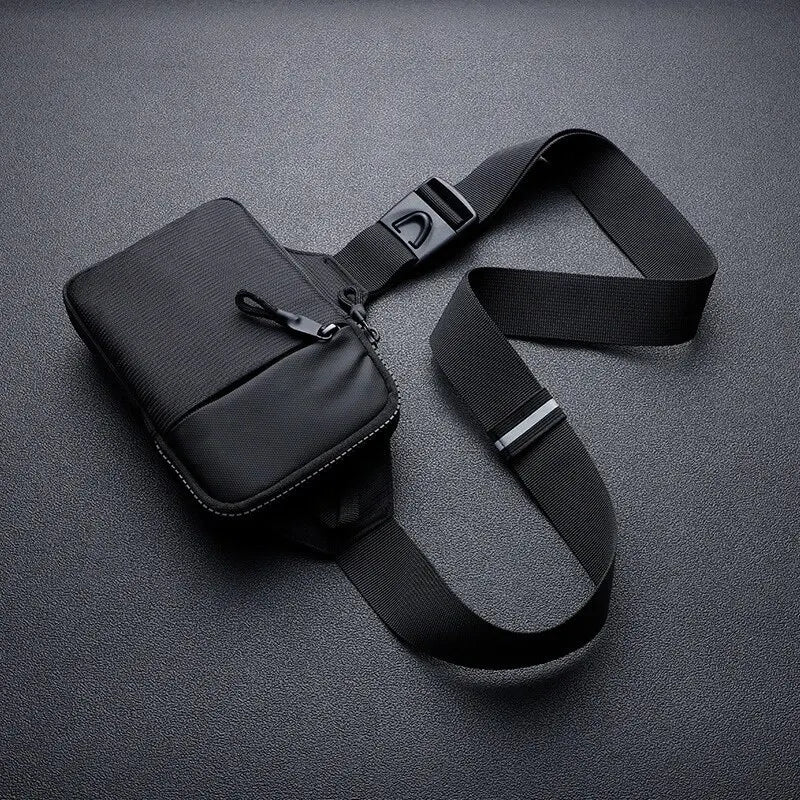 Sling Bag with Mini Nylon Satchel