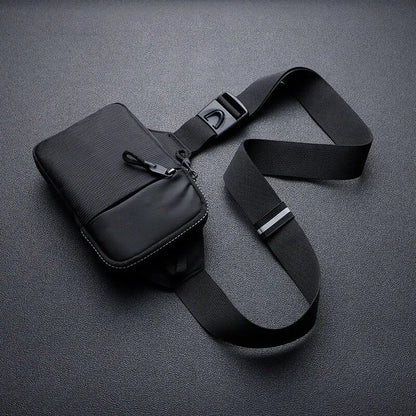 Sling Bag with Mini Nylon Satchel