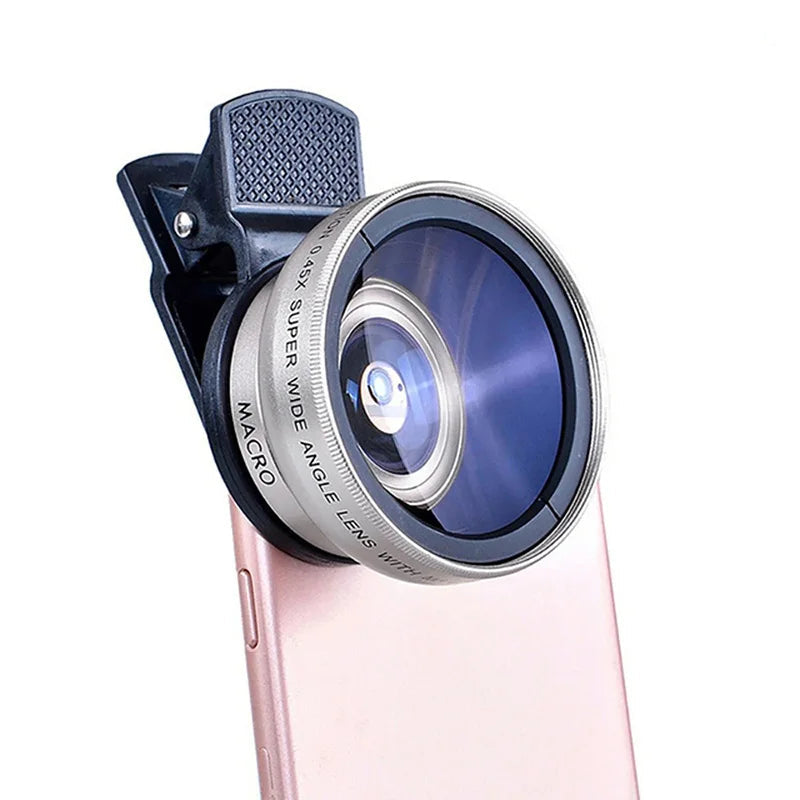 Lens with Universal Clip (Silver)