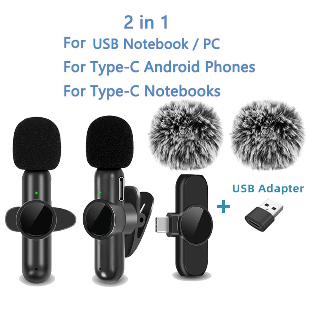 Wireless Microphone with Noise Cancelling
