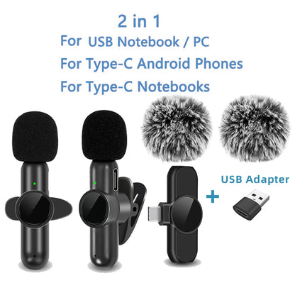 Wireless Microphone with Noise Cancelling