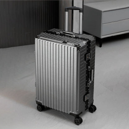 Travel Trolley Luggage (Dark Gray)