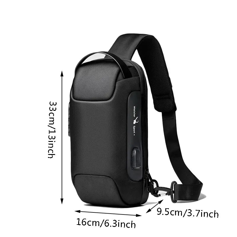 Sling Bag with USB port
