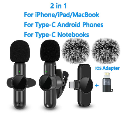 Wireless Microphone with Noise Cancelling