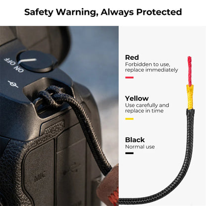 Adjustable Camera Strap (Grey Black)