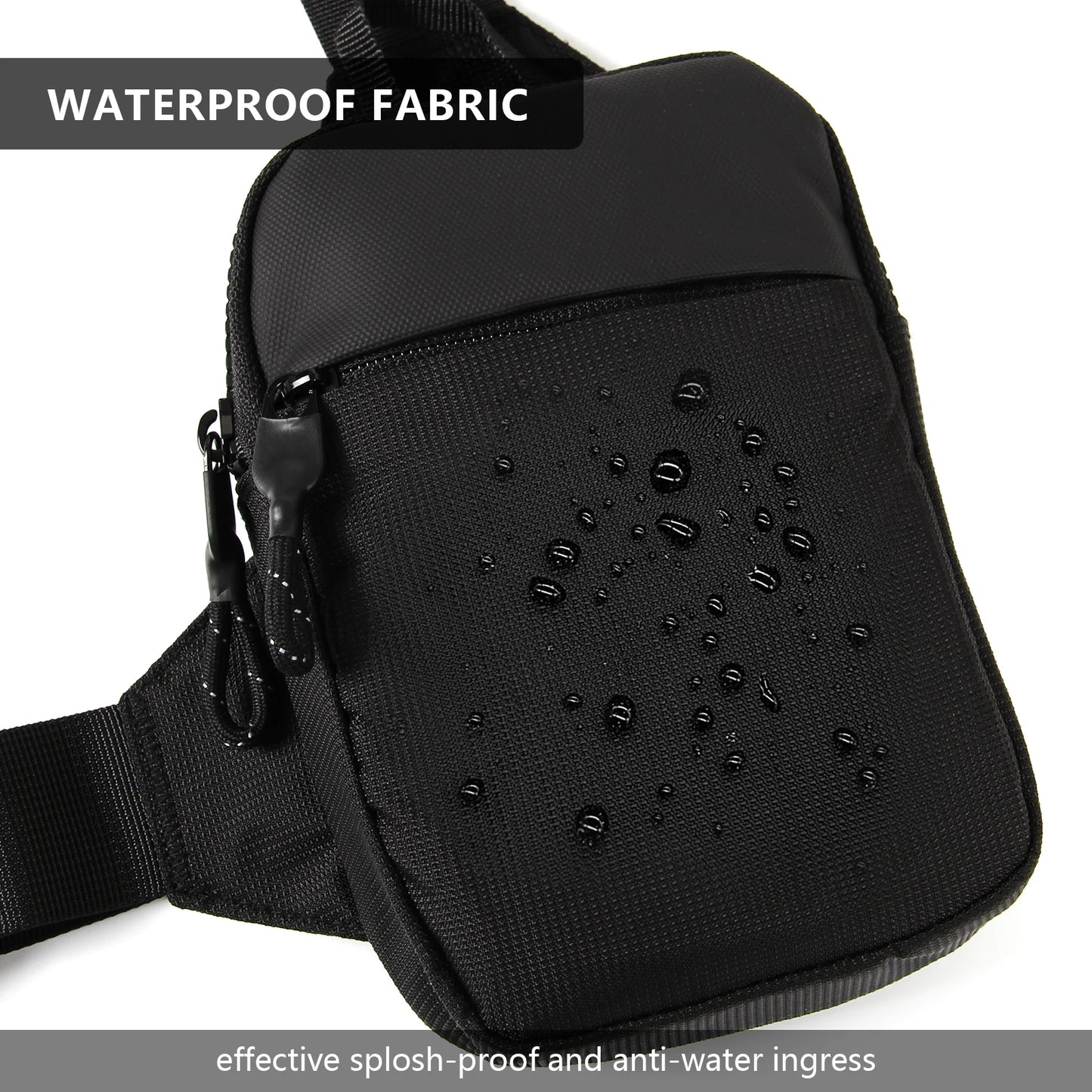 Sling Bag with Mini Nylon Satchel