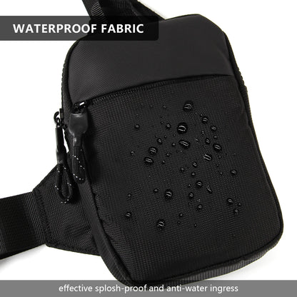 Sling Bag with Mini Nylon Satchel