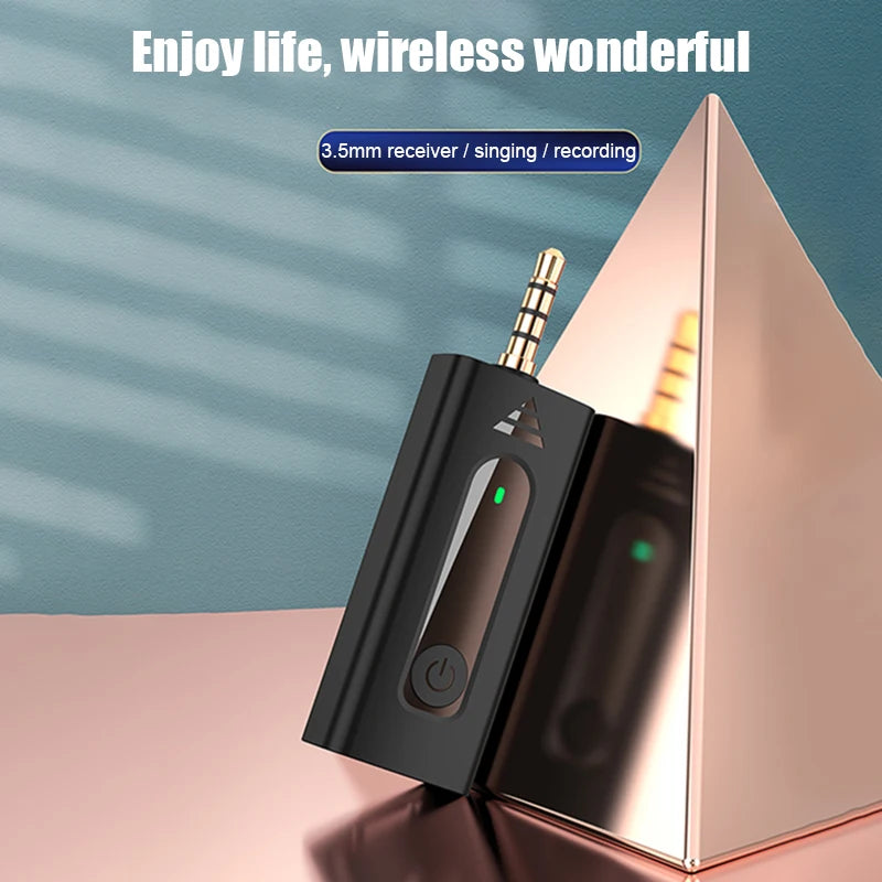 Microphone with Wireless Lavalier for Travel