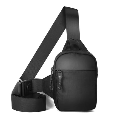 Sling Bag with Mini Nylon Satchel