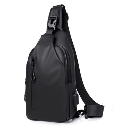 Travel Chest Bag with Solid Crossbody