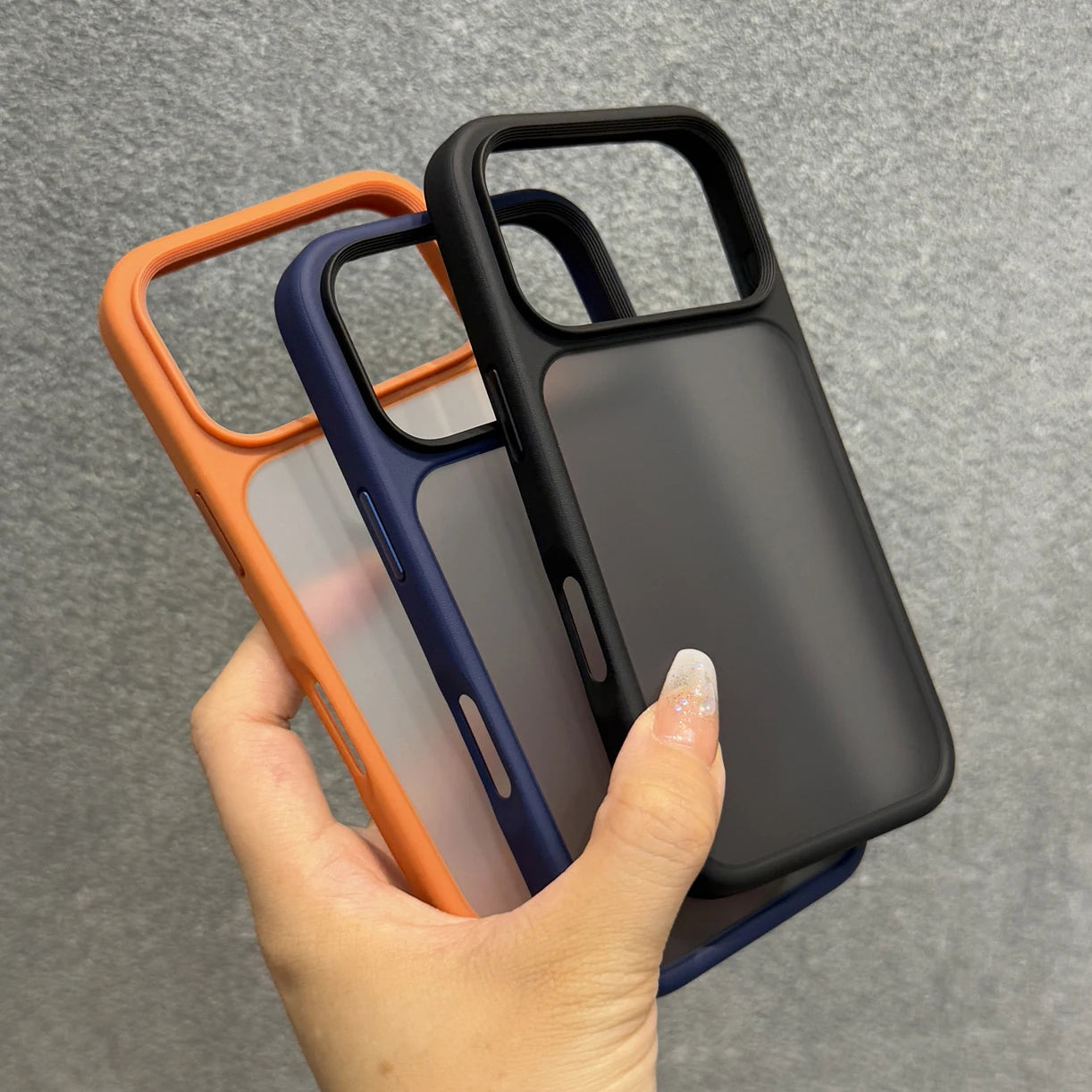 iPhone Orange Matte Case