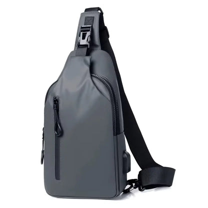 Travel Chest Bag with Solid Crossbody