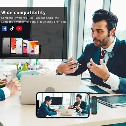 Wireless Microphone with Plug Play (Dual)